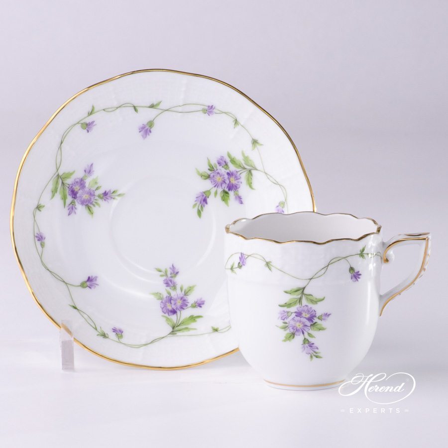 咖啡杯 – Imola Flower Lilac – 赫伦海兰德细瓷