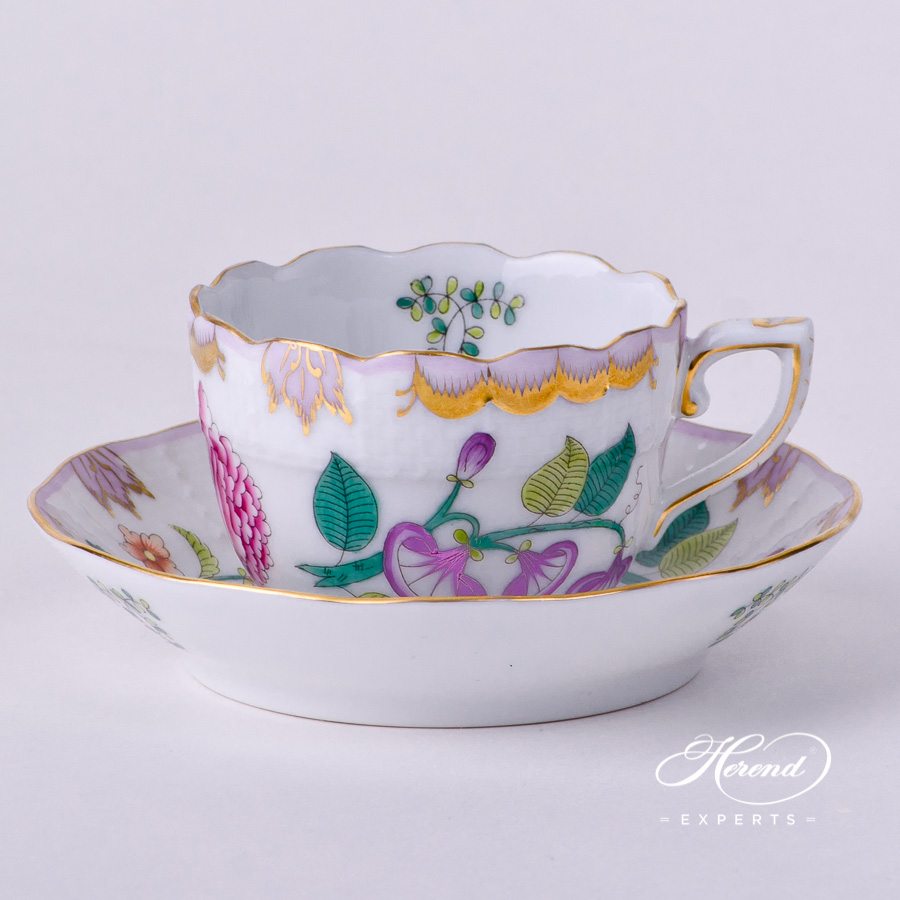 咖啡杯 – 温莎花朵 – 海兰德细瓷