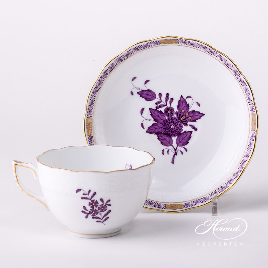 茶杯 – 中国花束 / 阿波尼丁香色- 海兰德细瓷