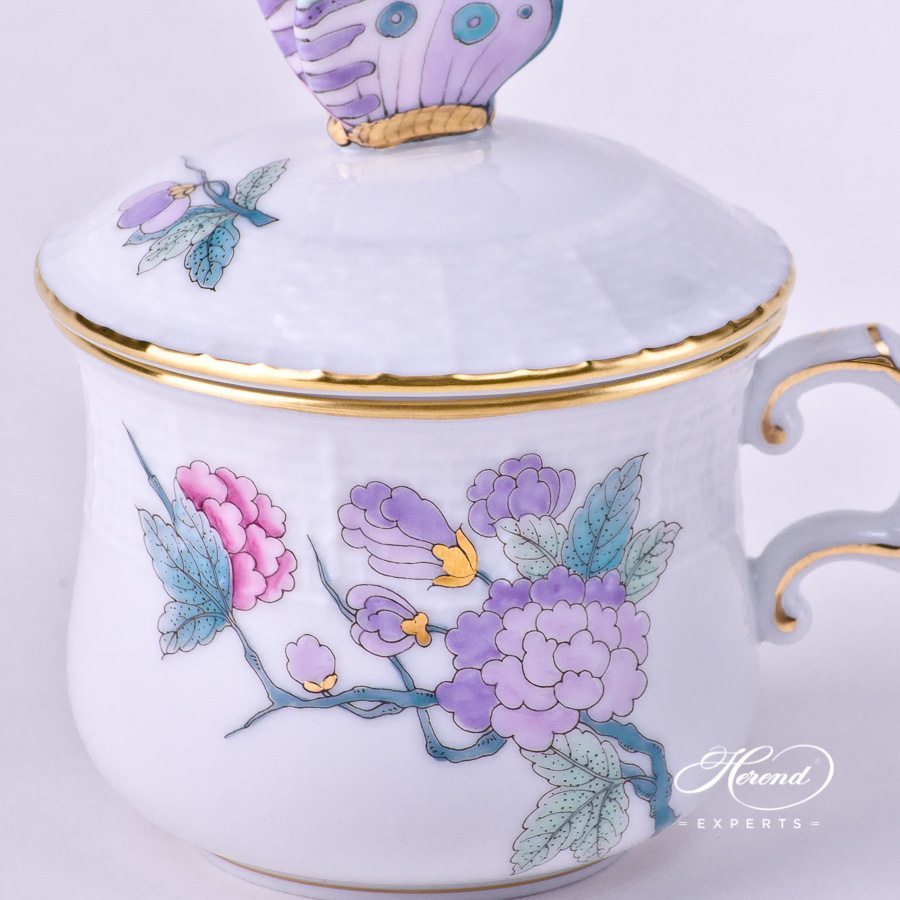 奶油杯 – 皇家花园绿松石 – 海兰德细瓷