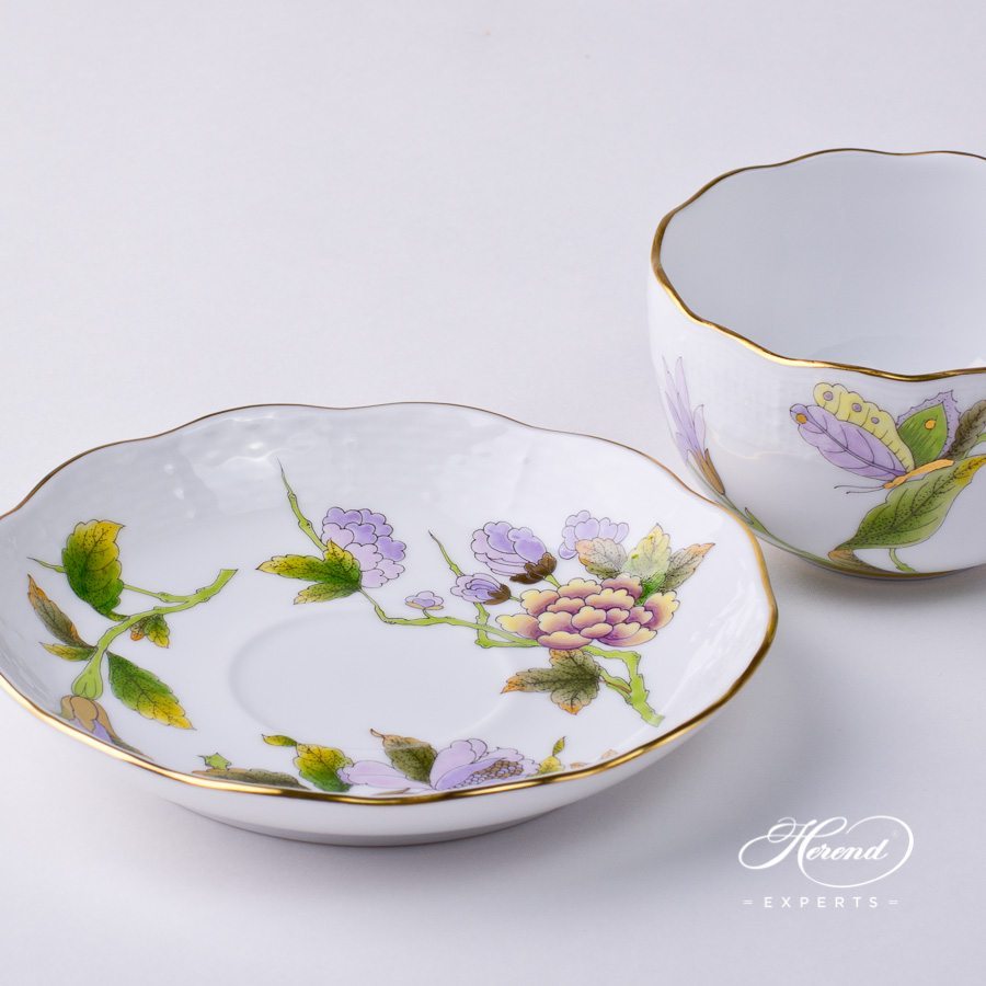 茶杯 – 皇家花园（绿色） – 海兰德细瓷