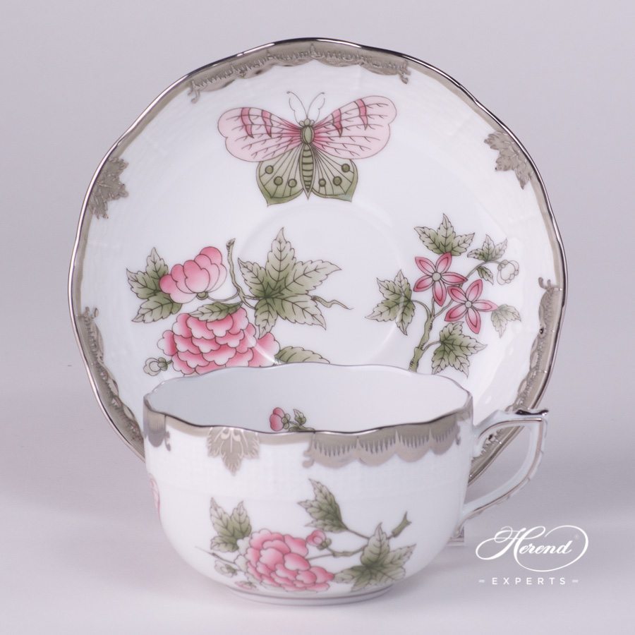 茶杯 – 维多利亚女王白金款 – 海兰德细瓷