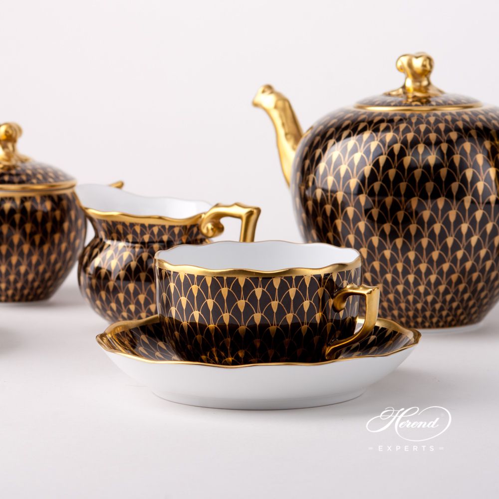 茶杯 – 金鱼鳞纹 – 海兰德细瓷