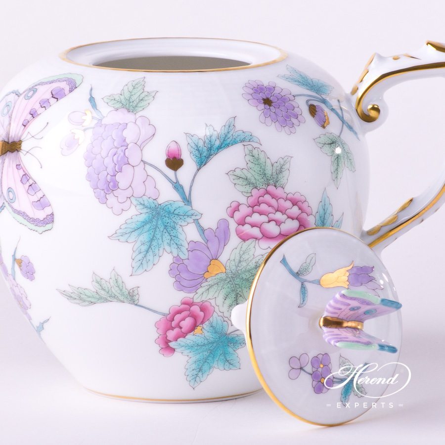 茶壶 – 皇家花园绿松石 – 海兰德细瓷