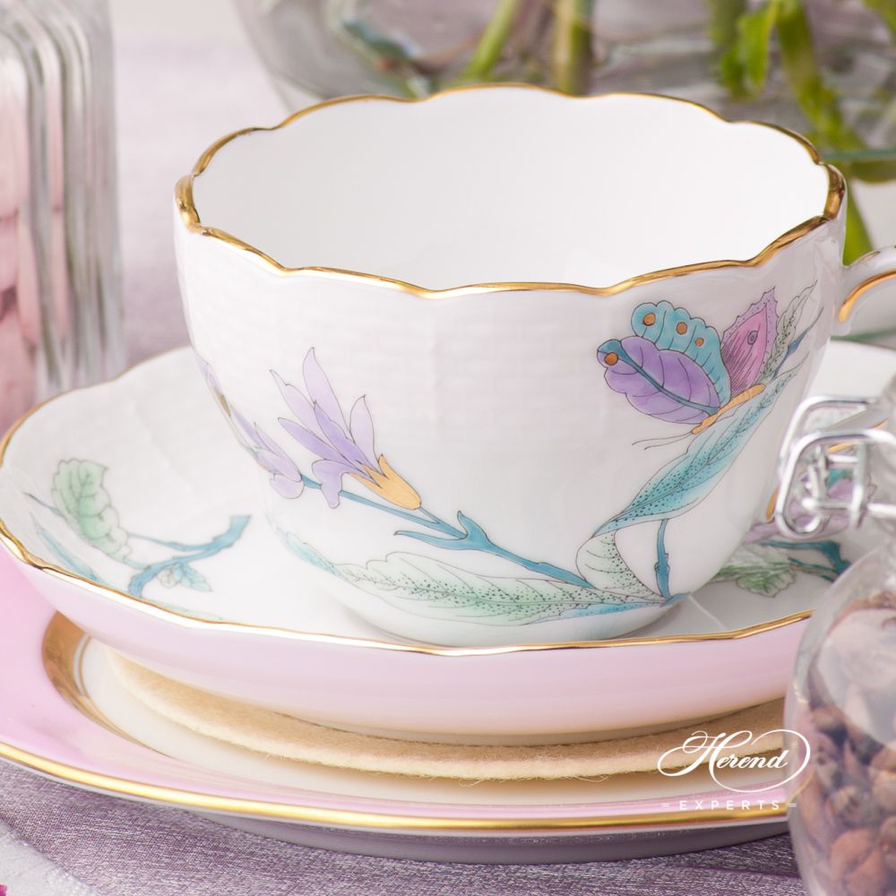 茶杯 – 皇家花园绿松石 – 海兰德细瓷