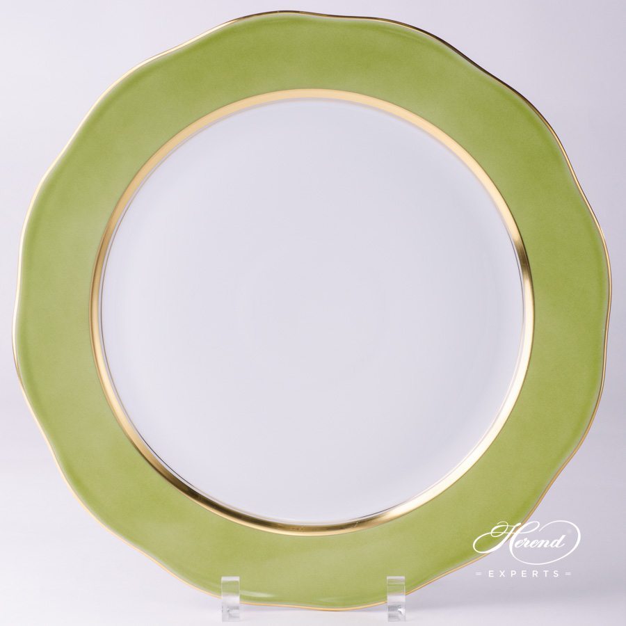分餐盘– 绿边- 海兰德细瓷
