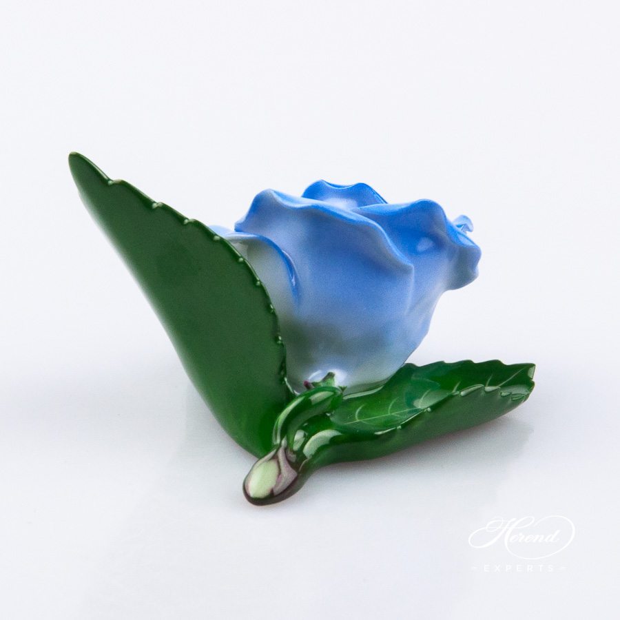 海兰德细瓷叶上玫瑰 蓝色版 – 海兰德细瓷