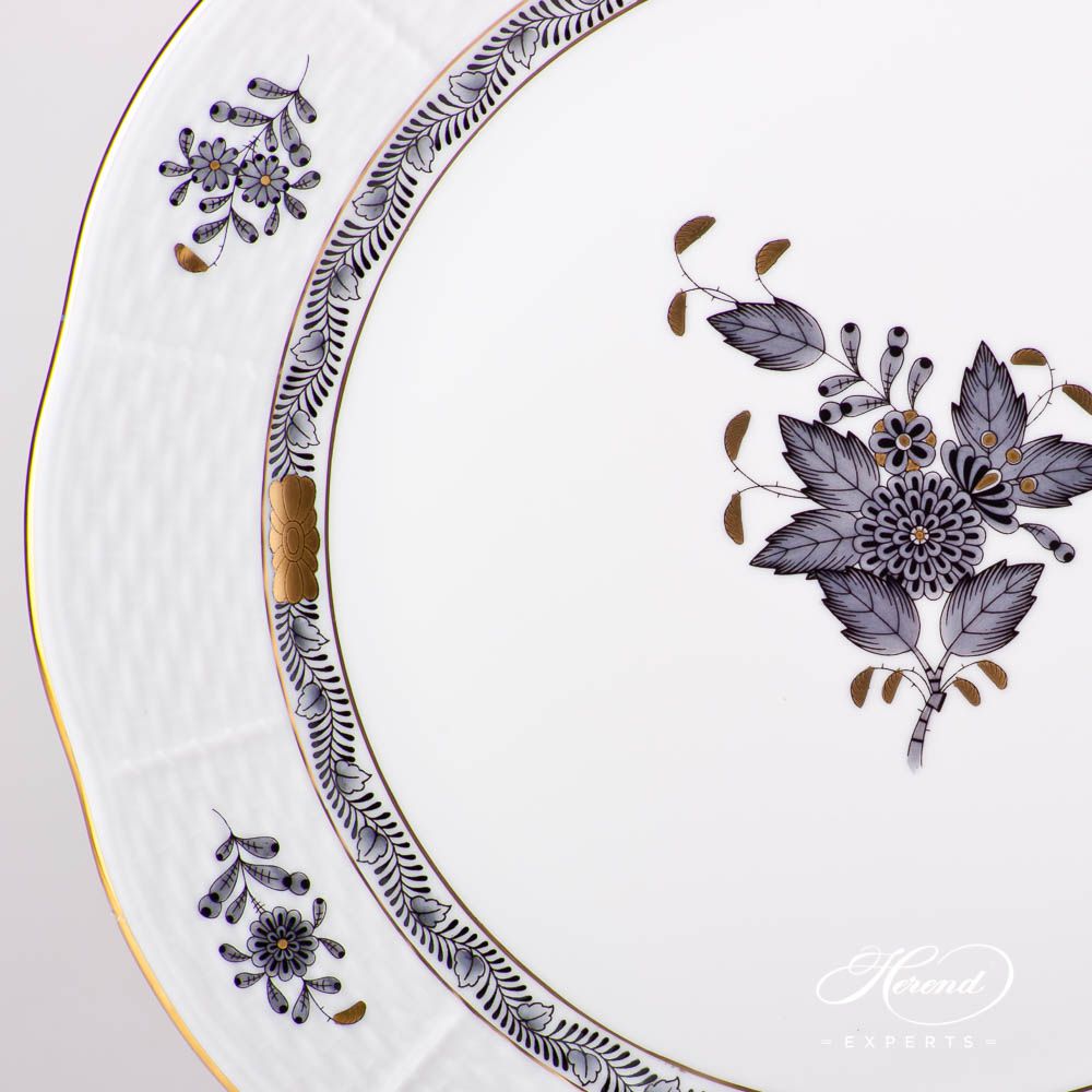 餐盘 – 中国花束 / 阿波尼黑色 – 海兰德细瓷