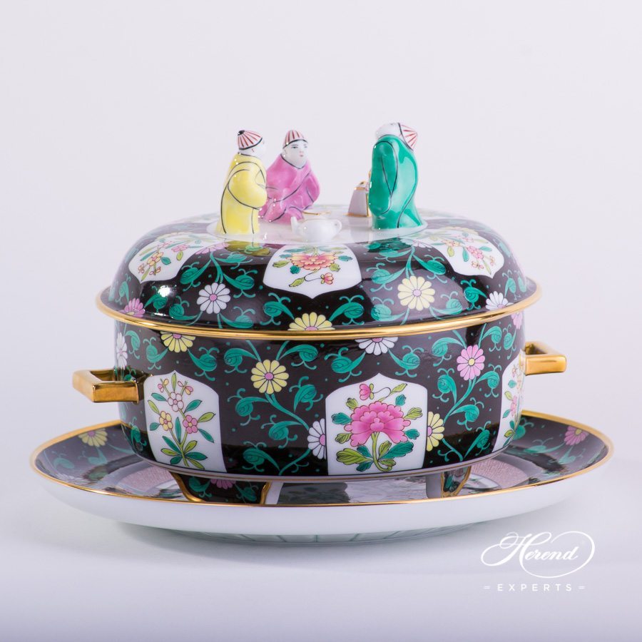 茶叶罐 – 东方风格 – 海兰德细瓷