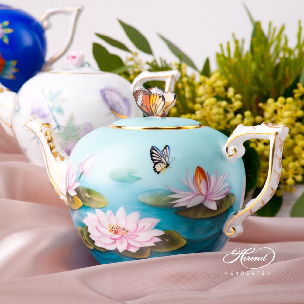茶壶 – 睡莲 – 海兰德细瓷