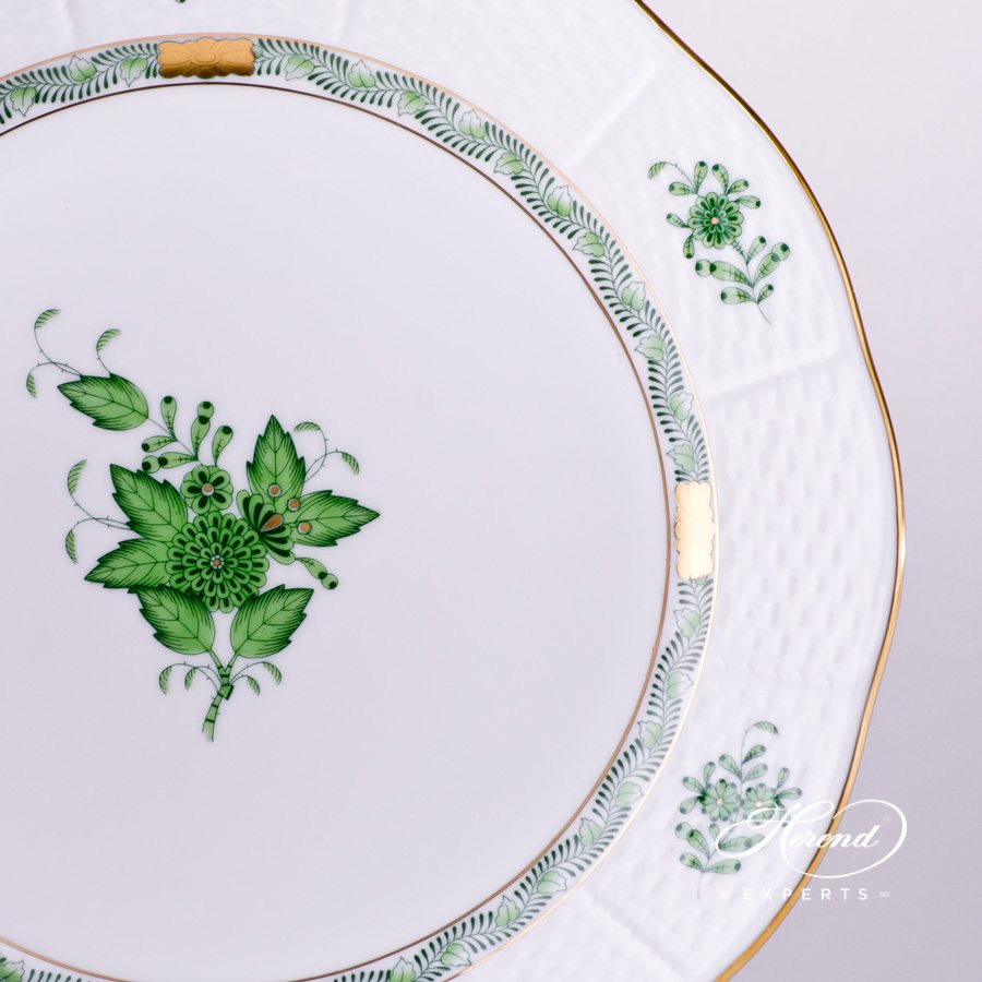 餐盘 – 中国花束 / 阿波尼绿色 – 海兰德细瓷