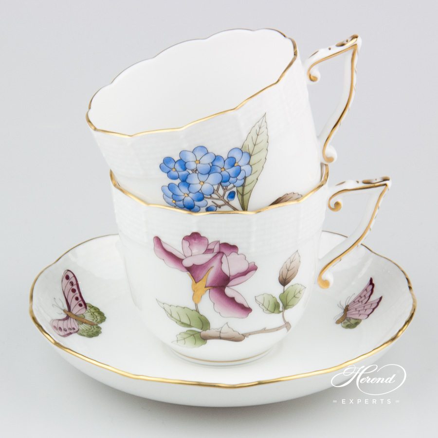 咖啡杯 – 维多利亚大花版 – 海兰德细瓷