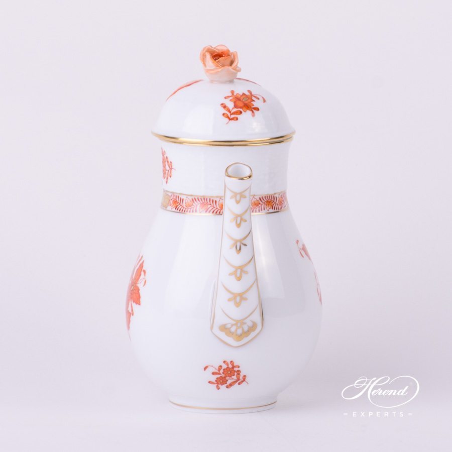 咖啡壶 – 中国花束 绣橙 / 阿波尼橙色 – 海兰德细瓷
