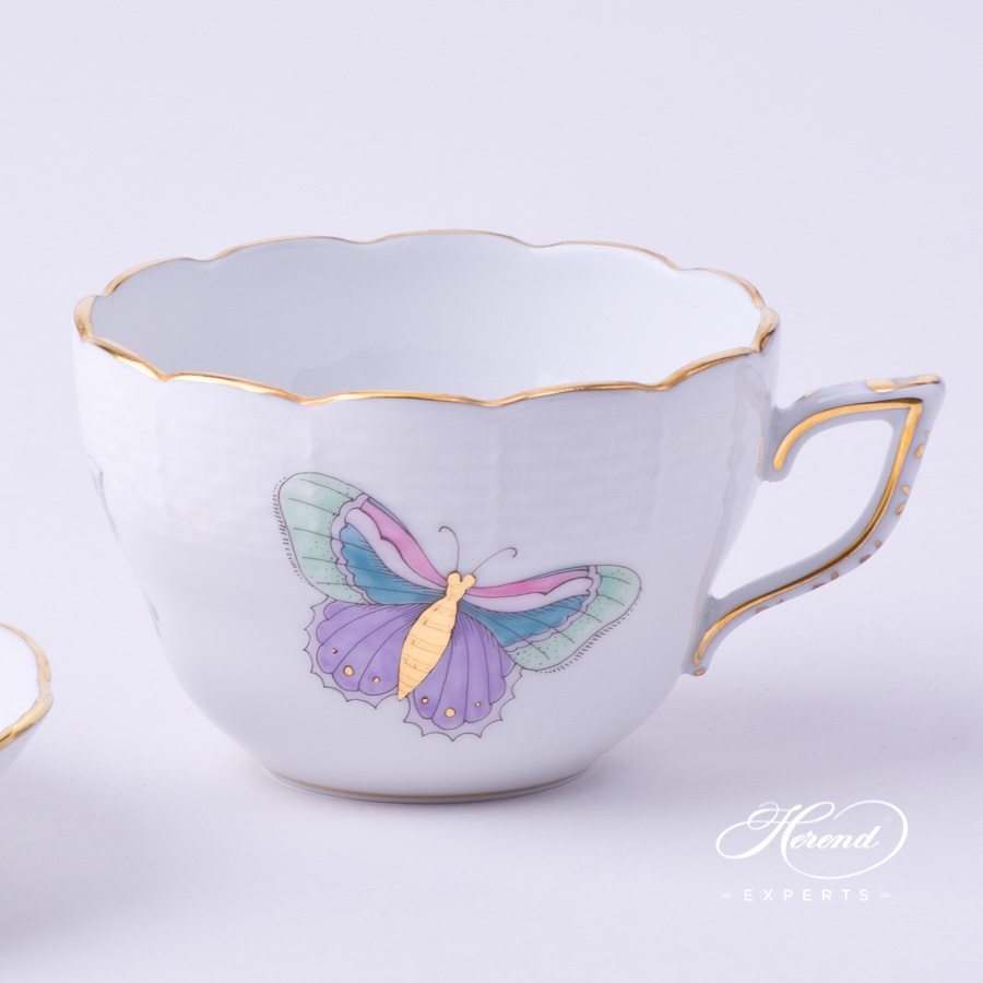 茶杯 – 皇家花园绿松石 – 海兰德细瓷
