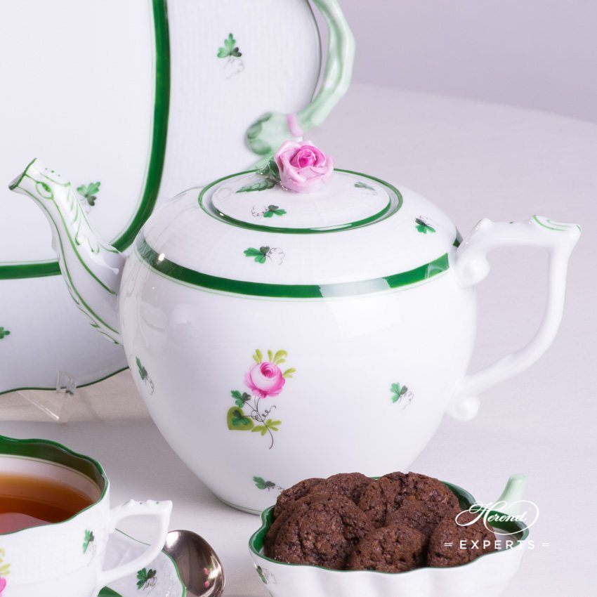 茶壶 – 维也纳/ 维也纳玫瑰 – 海兰德细瓷
