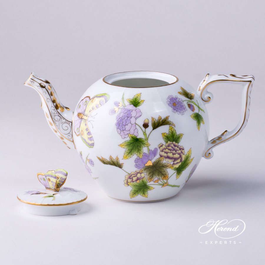 茶壶 – 皇家花园（绿色） – 海兰德细瓷