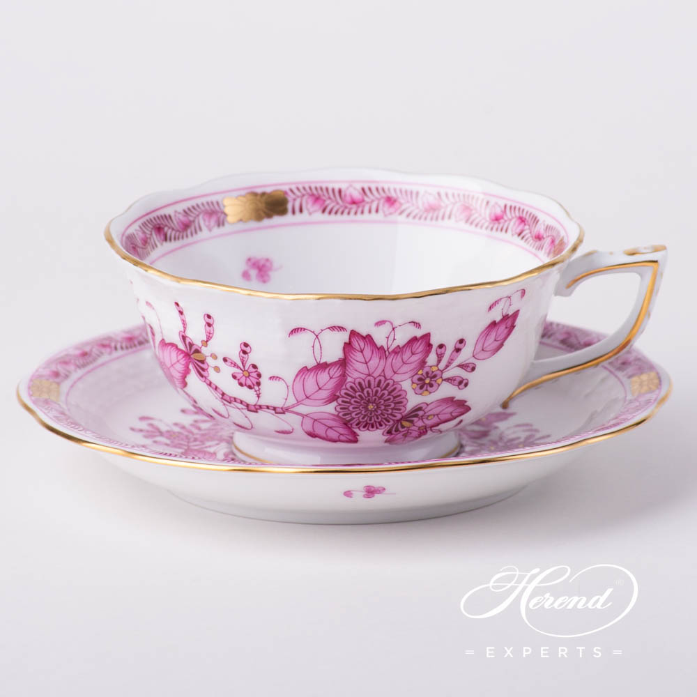 茶杯 – 印度花篮紫色 – 海兰德细瓷