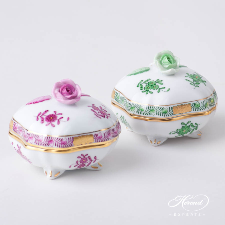 万宝盒 – 中国花束 / 阿波尼紫色 – 海兰德细瓷