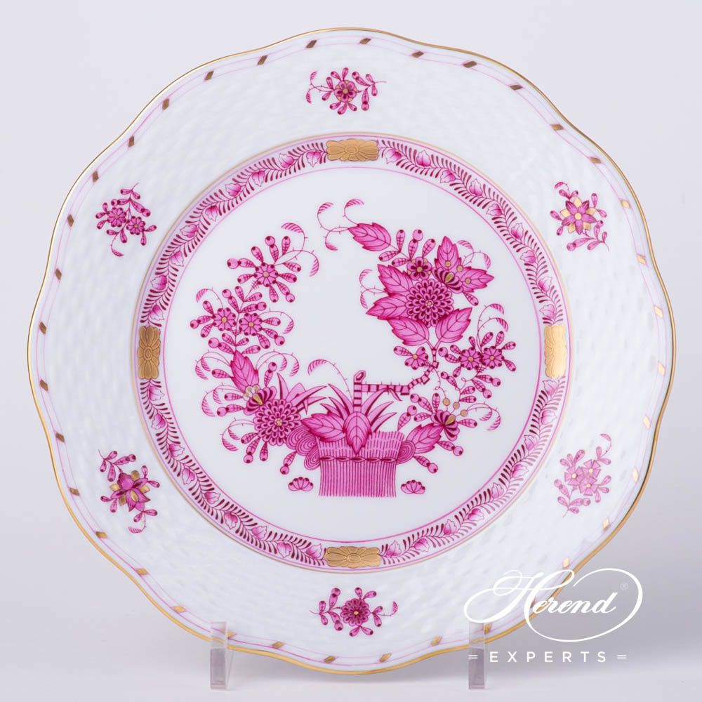 甜点盘 – 印度花篮紫色 – 海兰德细瓷