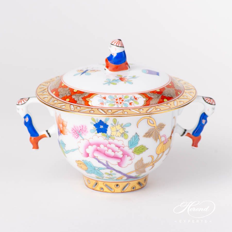 中国人带盖大杯– 上海 – 海兰德细瓷